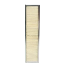 LF670 Filter – High-Performance Engine Filtration 3 Side view of 84376814 rectangular air filter showing overall thickness