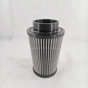 545124D cone air filter angled front view