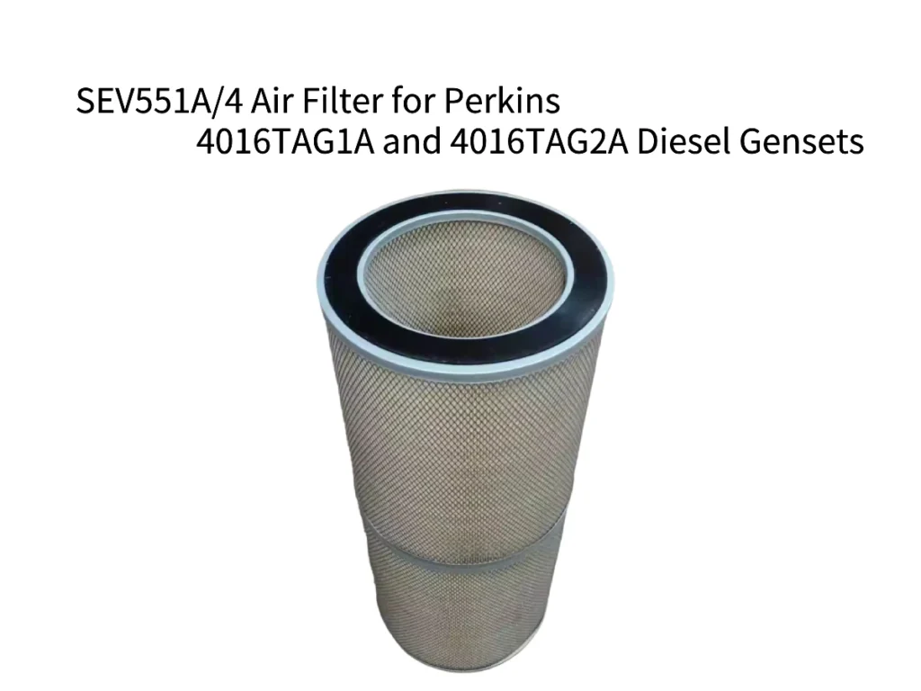 perkins sev551a 4 air filter 4016tag