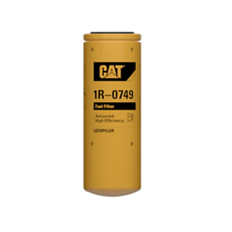Caterpillar 1R0749 fuel filter side view