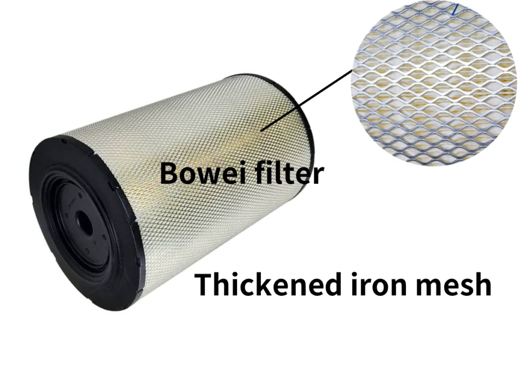 21212204 air filter thickened iron mesh structure detail