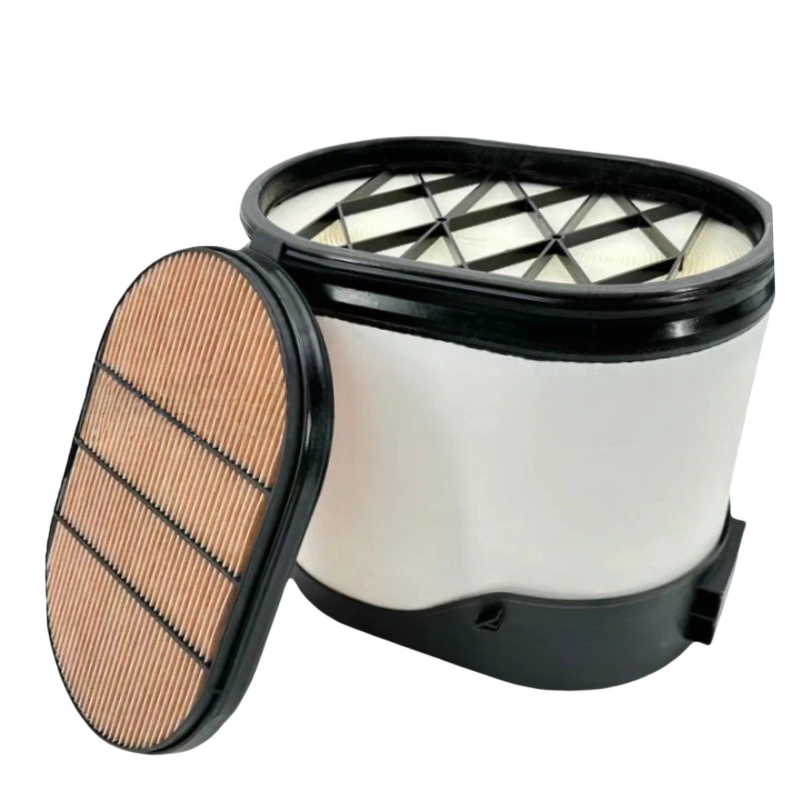 290-1935 air filter front view for Caterpillar C18 generator