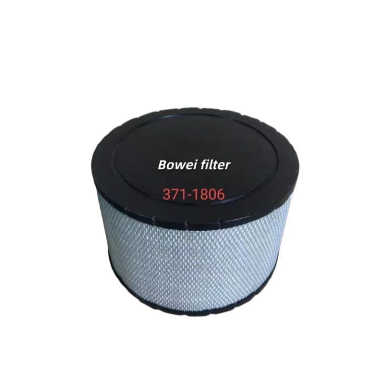 371-1806 Air Filter Replacement for Caterpillar | Cross 10000-57057 / 7C1571 8 371-1806 air filter with PU endcap and HV media