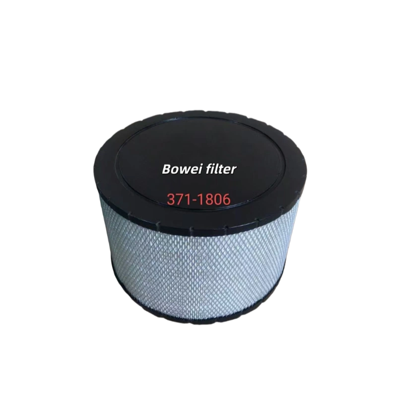 371-1806 air filter with PU endcap and HV media