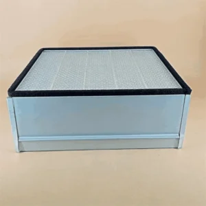 4N0015 air filter with metal frame and black gasket for CAT engines