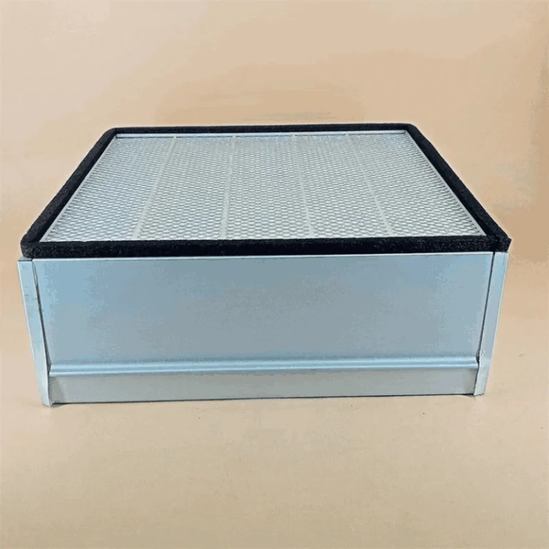 4N0015 air filter with metal frame and black gasket for CAT engines