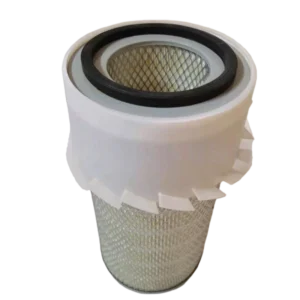 AF437KM air filter element with external fan shroud front view