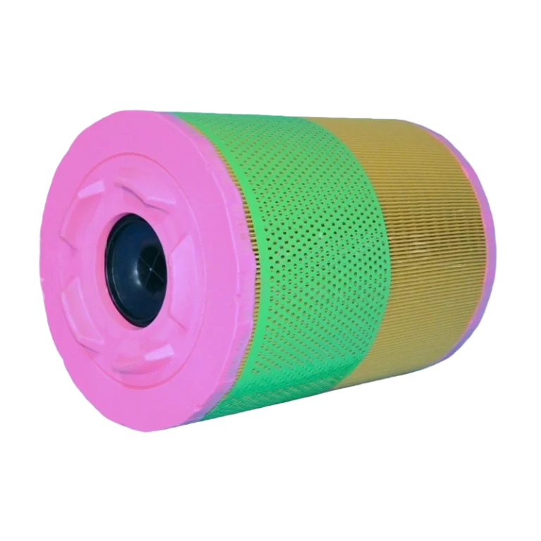 C25740 Air Filter for Diesel Engines | Bowei Filter Factory 1 C25740 air filter with packaging box by Bowei