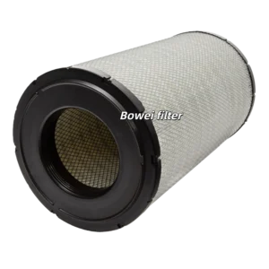 CV20948 air filter front view with rubber end cap