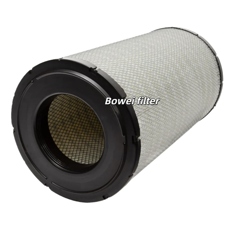 CV20948 air filter front view with rubber end cap