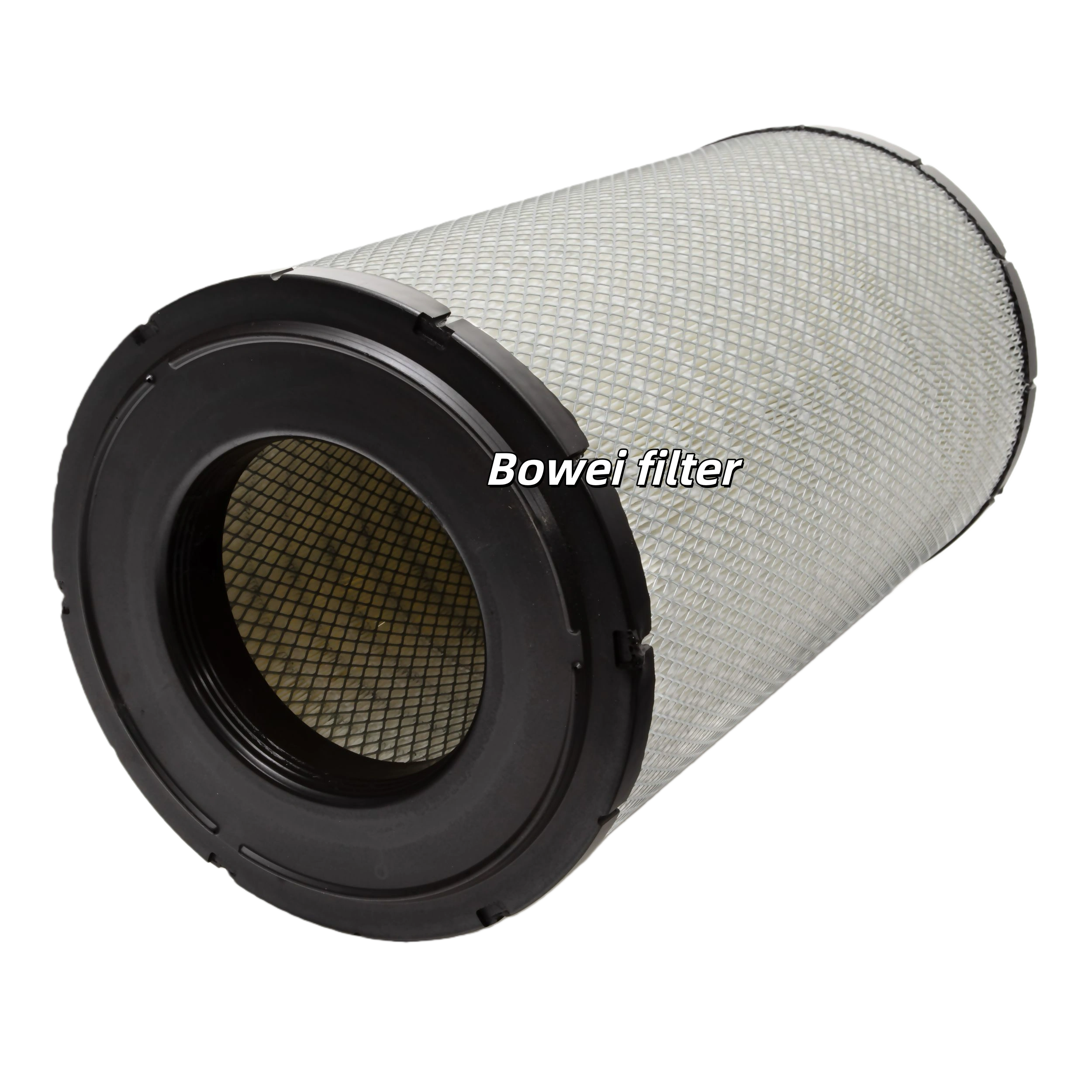CV20948 air filter front view with rubber end cap