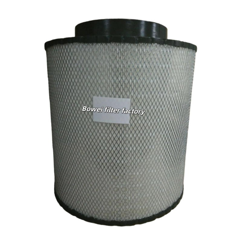ECB120376 air filter with HV media and 0.5 mm reinforced expanded mesh