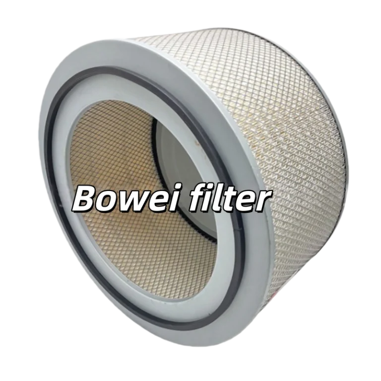 8N6309 Caterpillar air filter angle view