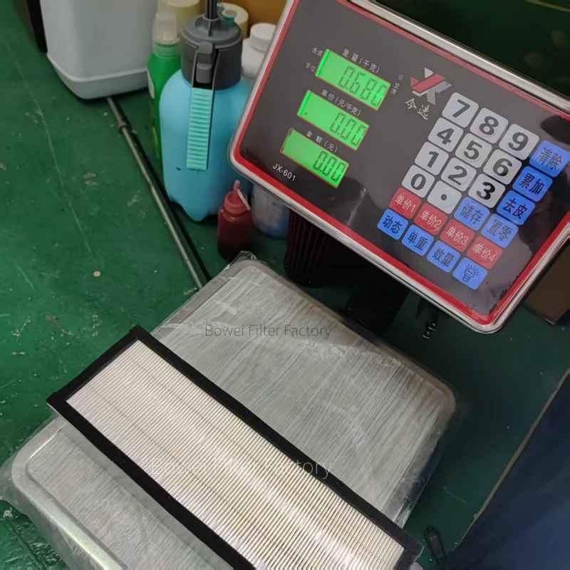 139768A1 Cabin Filter Weight Measurement