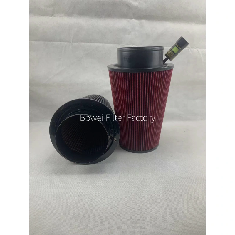 251 7222 air filter inlet outlet structure