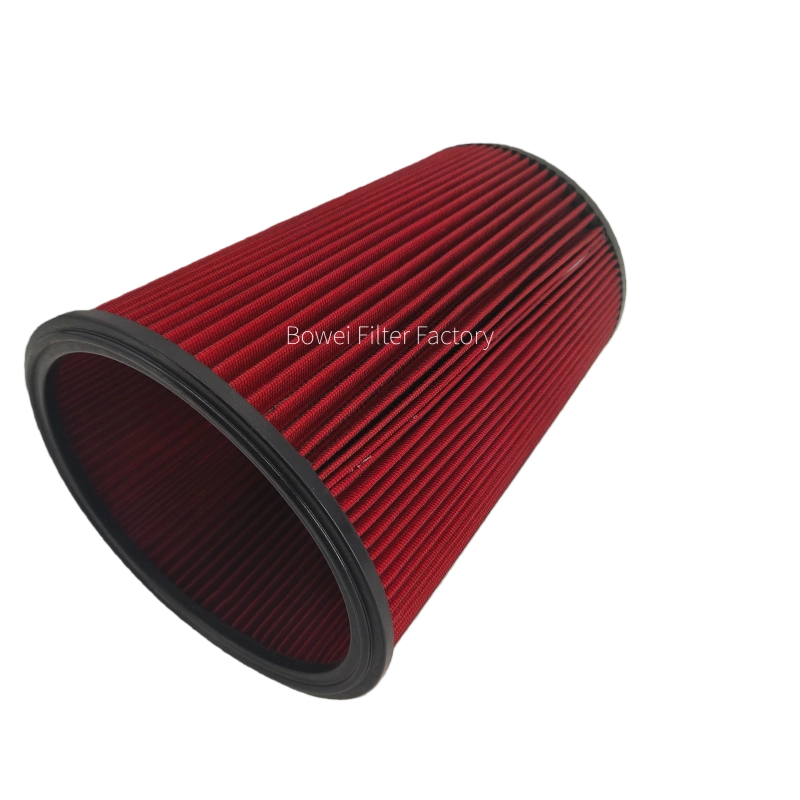 6I0384 air filter element angle view bowei