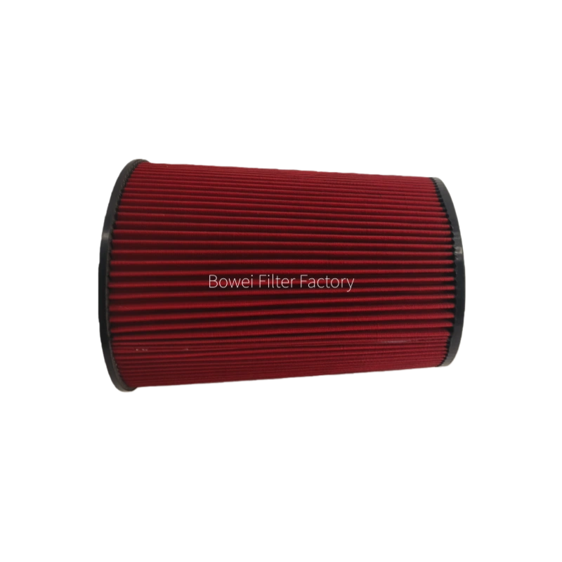 6I0384 air filter element horizontal view bowei