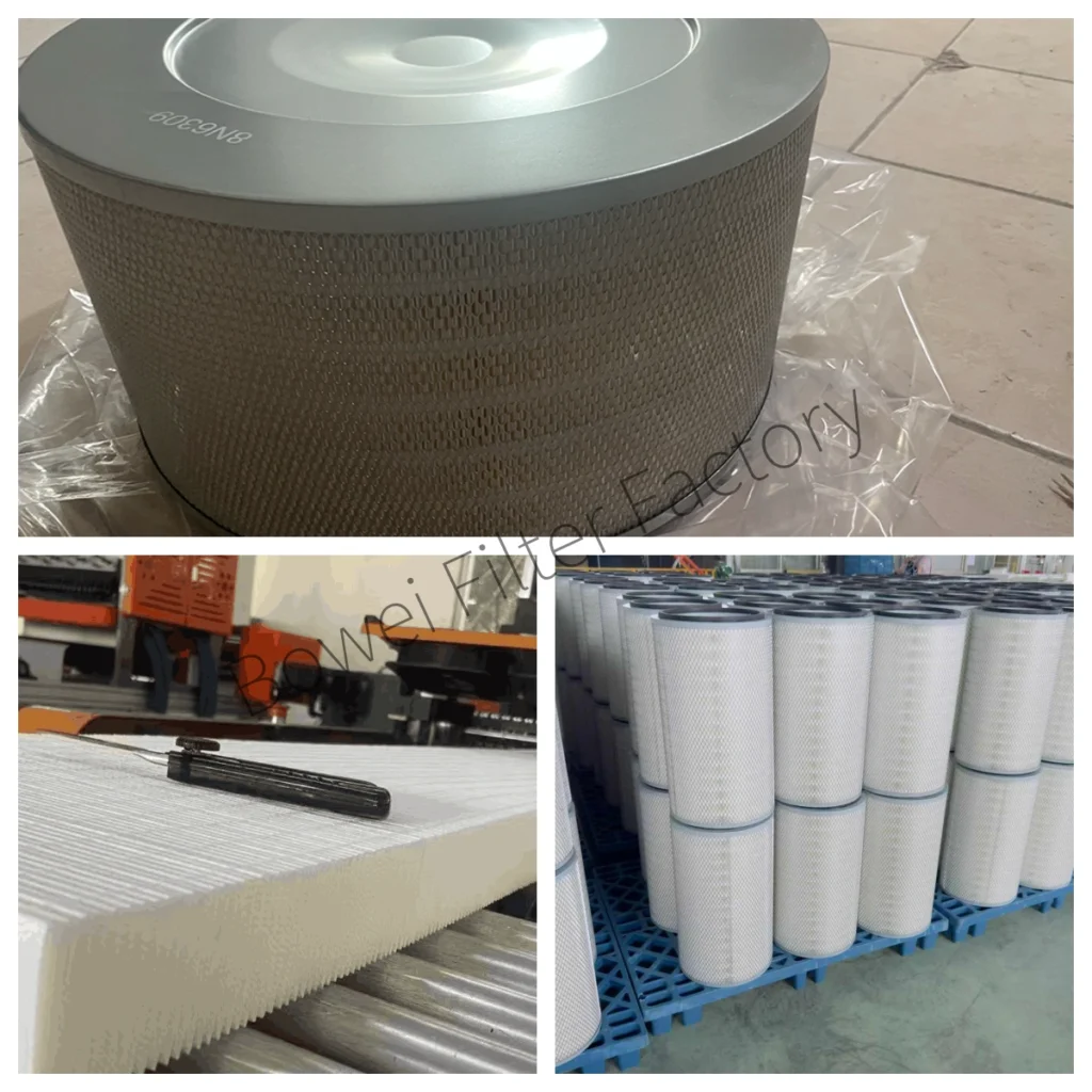 8N6309 air filter for CAT generators