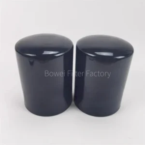 RE57394 oil filter base view for heavy duty diesel engine