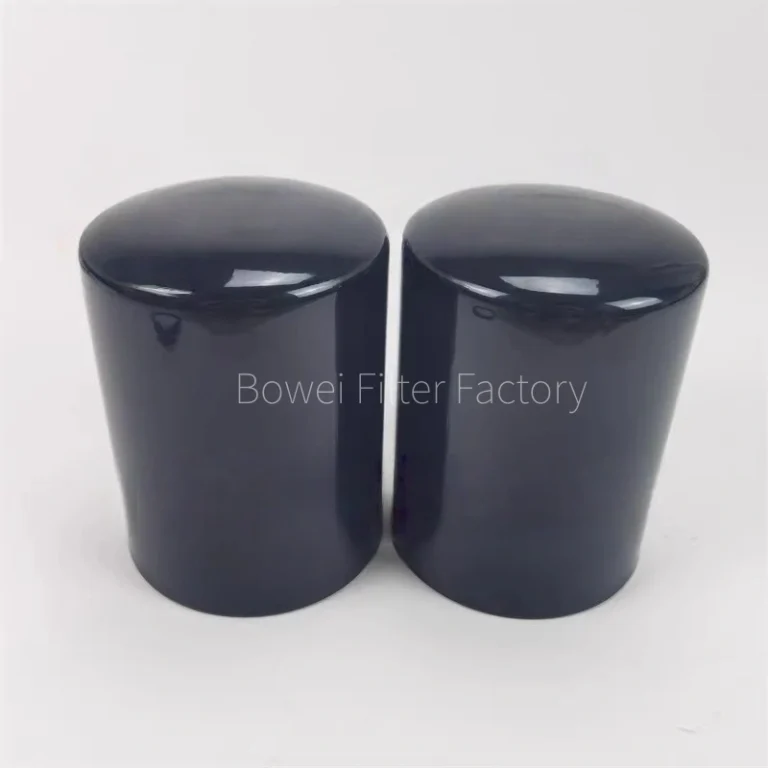 RE57394 oil filter base view for heavy duty diesel engine