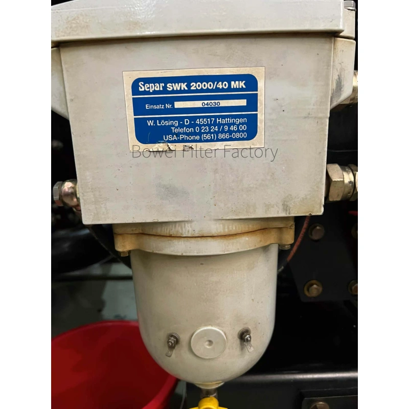 separ swk2000 40mk fuel water separator assembly