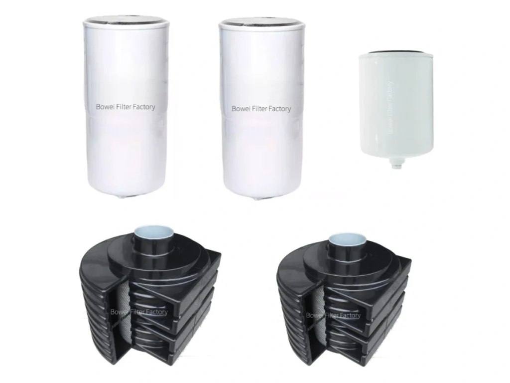 Complete filter set for Cummins KTA19 diesel generator engines