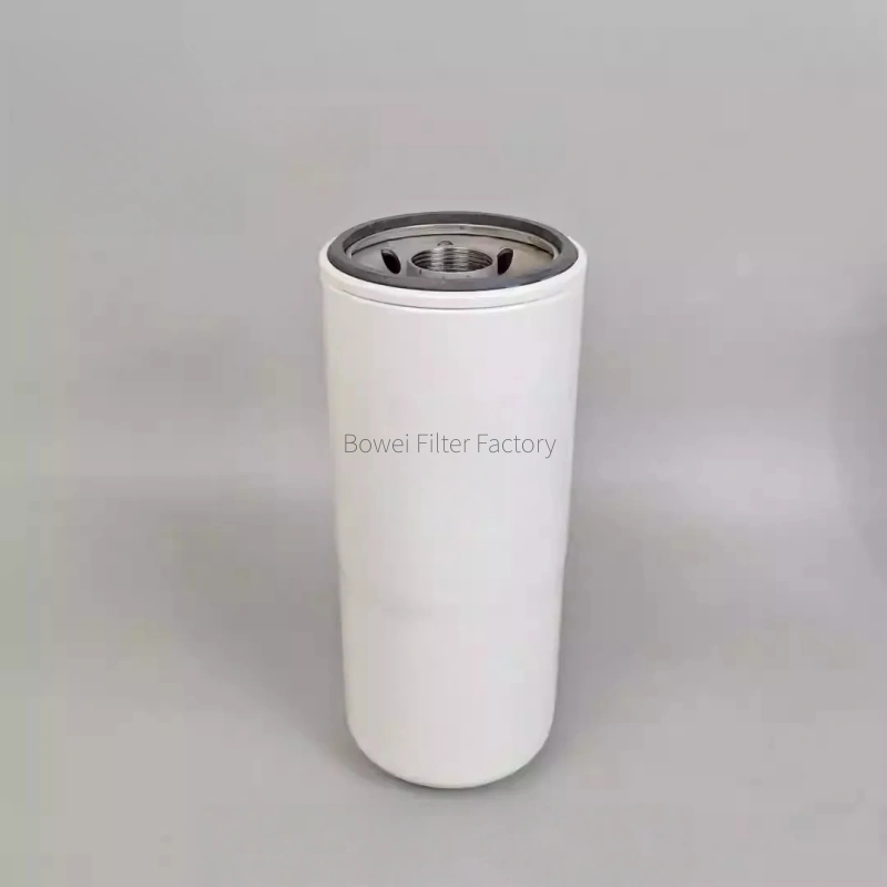 lf9325 engine oil filter thread side view