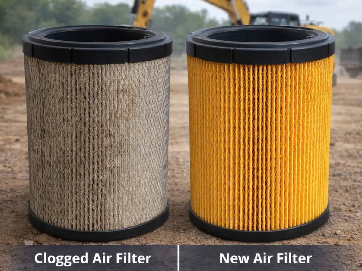 primary vs secondary air filter for diesel engine comparison in heavy equipment