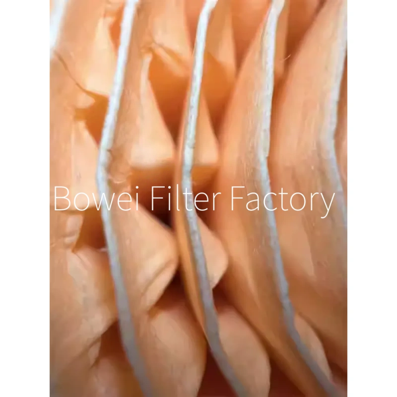 heavy duty excavator air filter paper media